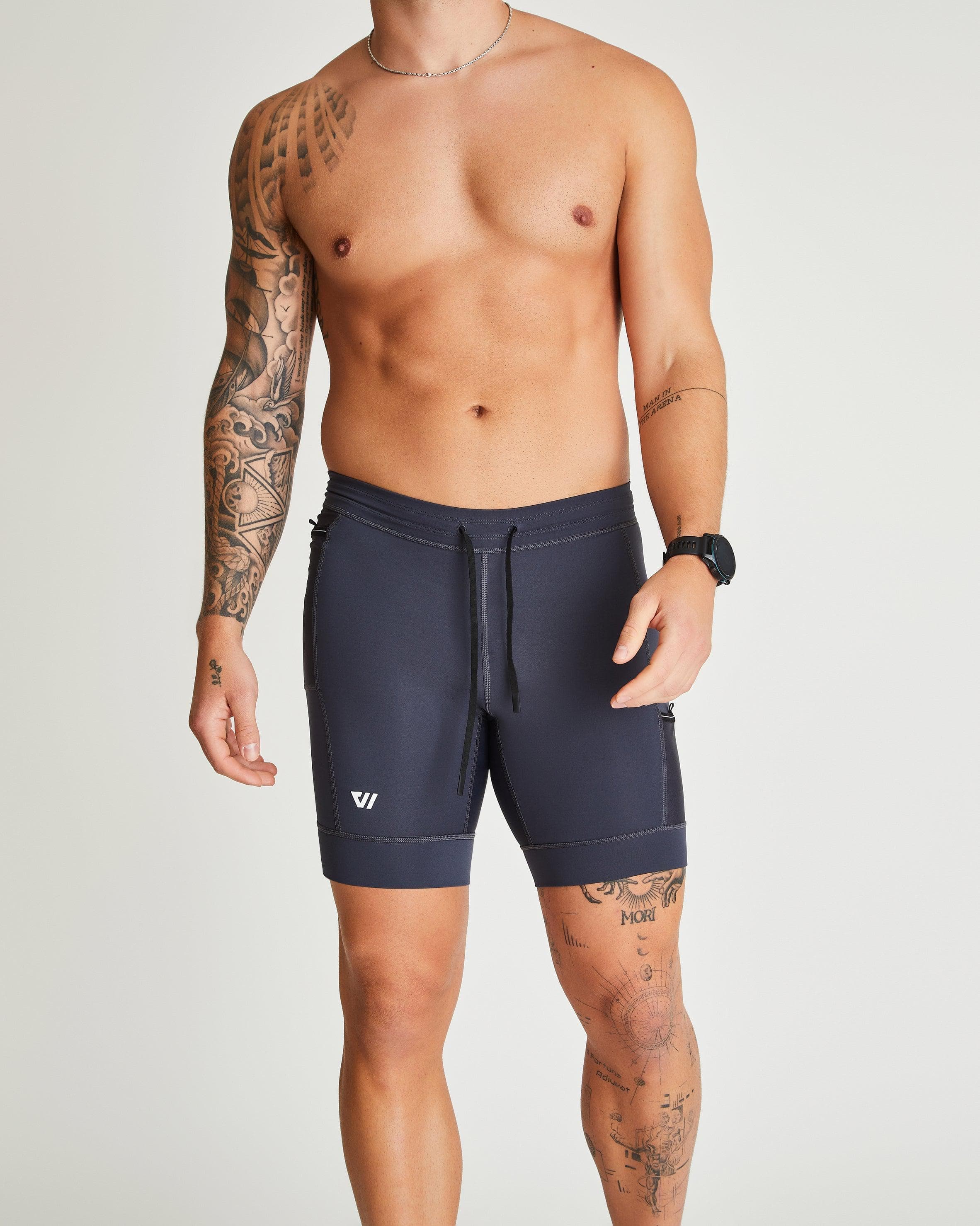 Distance Half Tight in Hudson Grey Distance Half Tight in Hudson Grey