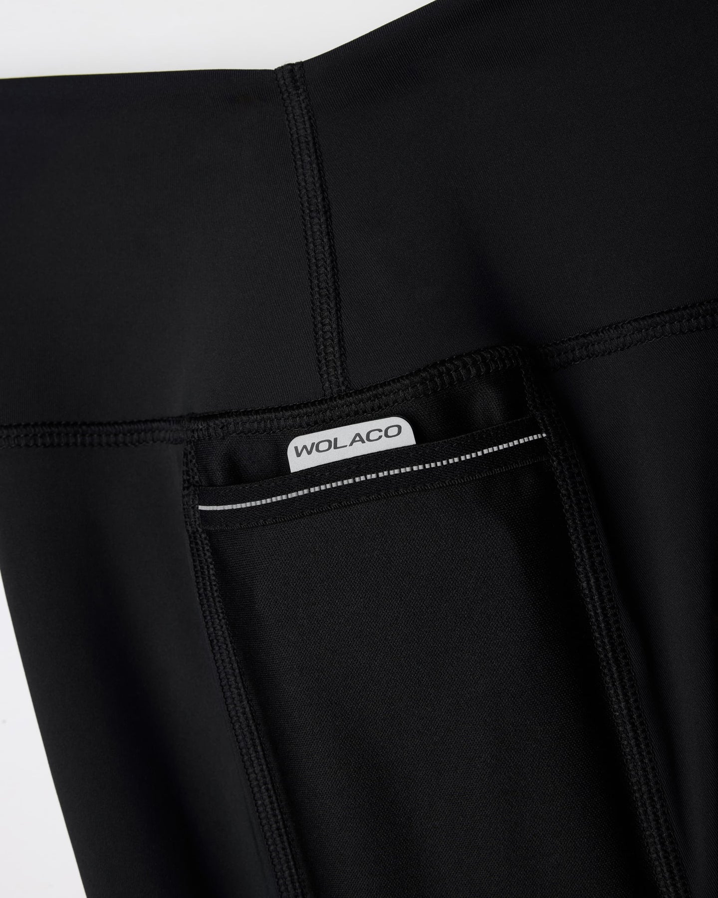 Core Half Women's Core Half Tight in Black w/ Chrome – WOLACO