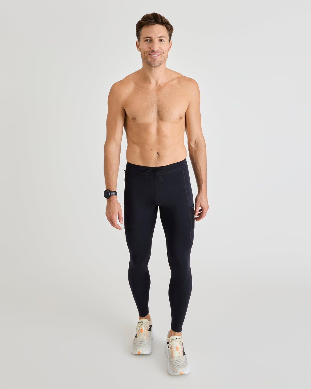 ウォーキング・ランニングウェア GOTHAM NYC Distance Full Tight in Gotham Black – WOLACO