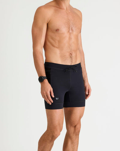 Bobby (6’1") is wearing size medium 6" inseam