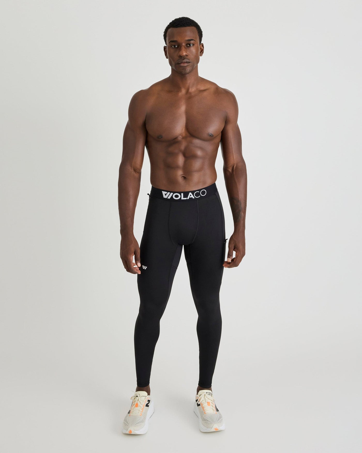 Mikael (6’3") is wearing the tall inseam in size large 