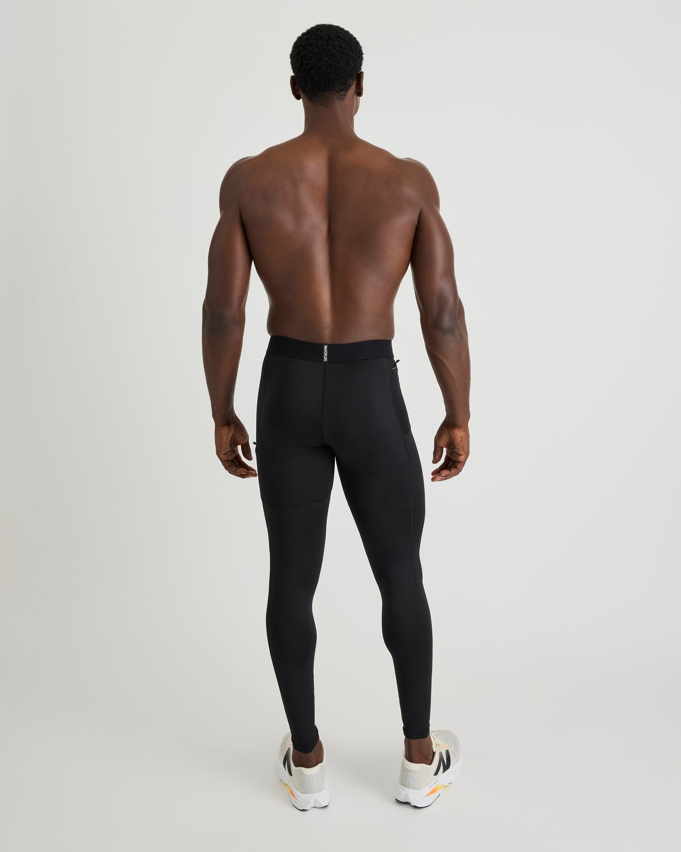 Mikael (6’3") is wearing the tall inseam in size large 