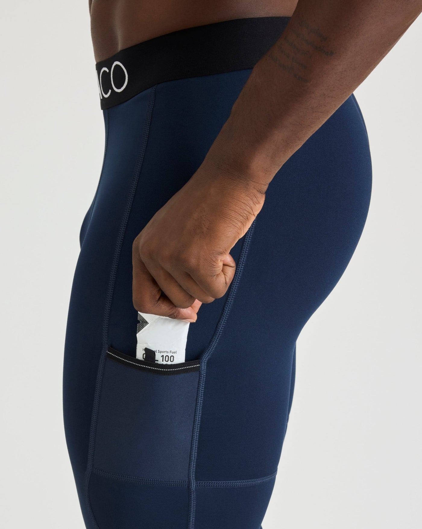 Mikael (6’3") is wearing the tall inseam in size large 