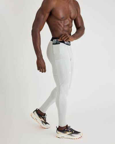 Mikael (6’3") is wearing the tall inseam in size large 