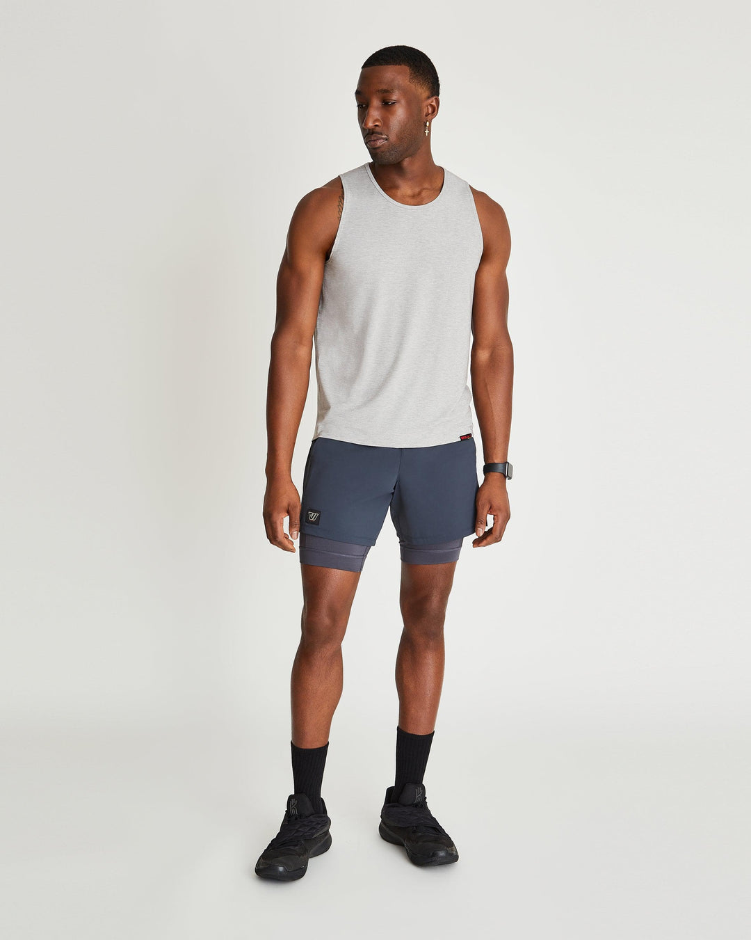 Grand 2-in-1 Short in Hudson Grey – WOLACO