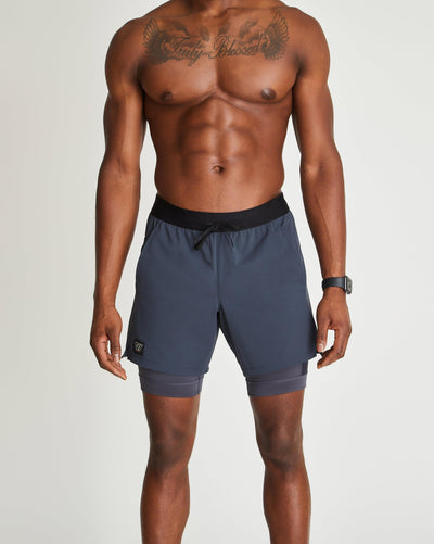 Greg (6’2") is wearing size medium 9" inseam