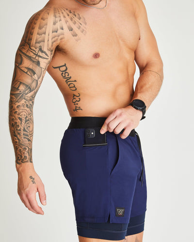 Trevor (6’) is wearing size medium 9" inseam