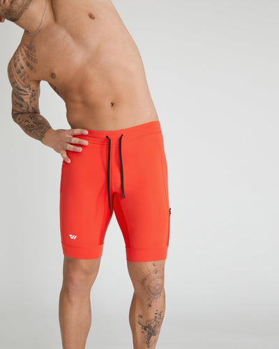 Trevor (6’) is wearing size medium 10" inseam