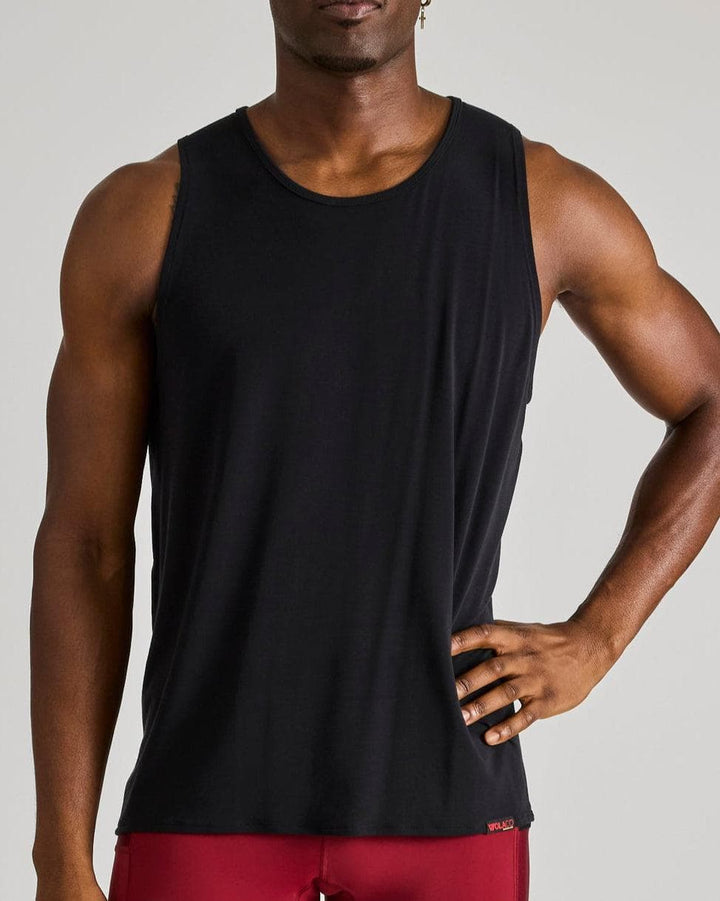 Clinton Tank in Black – WOLACO
