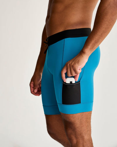 The Sprint Half Tight in Storm- Final Sale