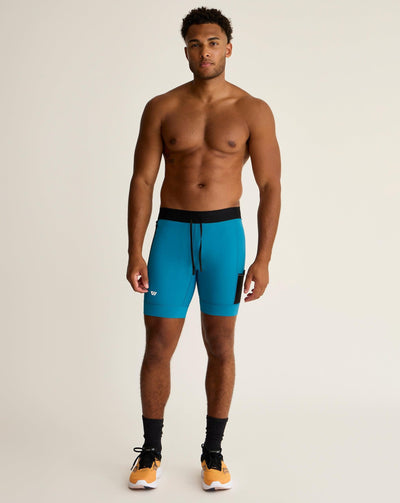 The Sprint Half Tight in Storm- Final Sale