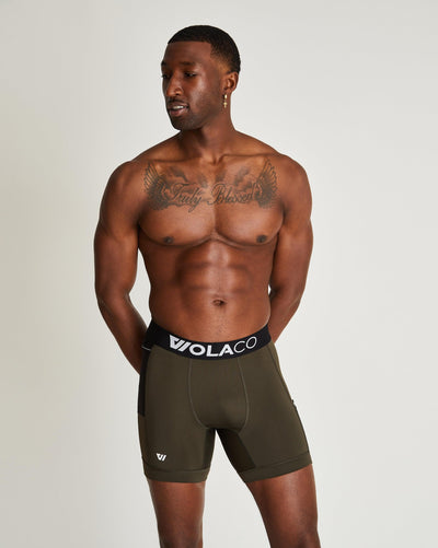 6 inch inseam#color_deep-green