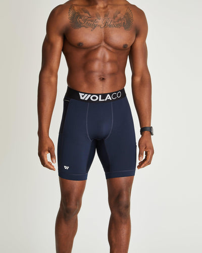 Greg (6’2") is wearing size medium 9" inseam