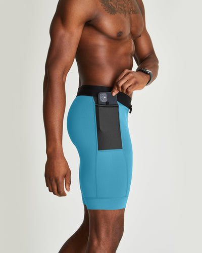 The Sprint Half Tight in Storm- Final Sale
