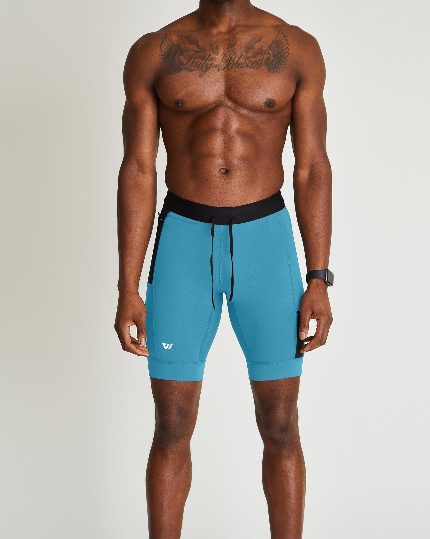 The Sprint Half Tight in Storm- Final Sale