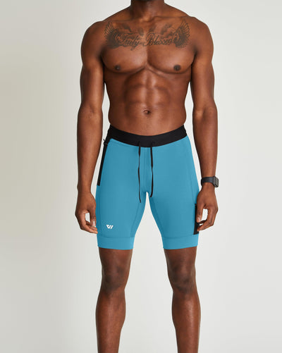 The Sprint Half Tight in Storm- Final Sale
