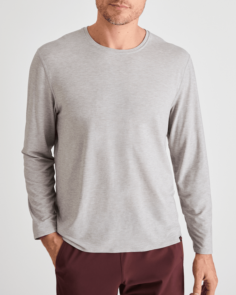 Clinton Long Sleeve in Stone Grey – WOLACO