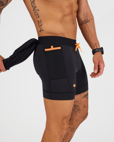 Sprint Half Tight in Black w/ Torch