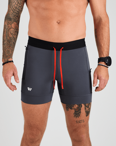 Conor (5’11") is wearing size medium 6" inseam
