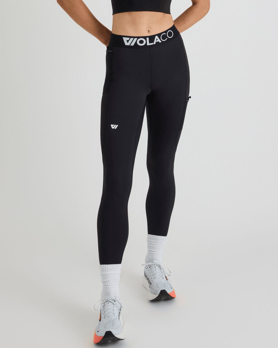 Legging de fitness taille haute femme, lilas