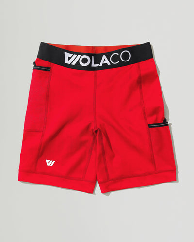 North Moore Biker Short in Lava