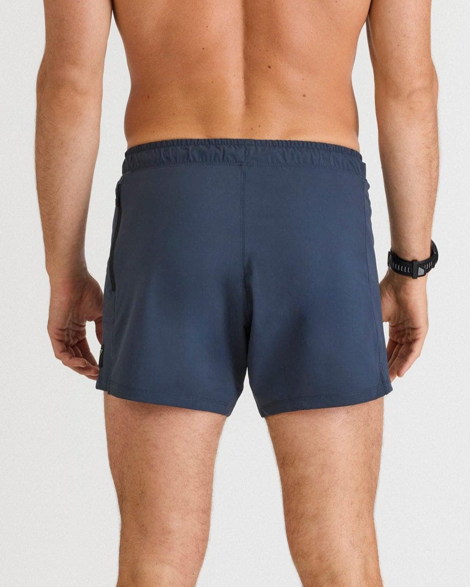 Bobby (6’1") is wearing size medium 5" inseam. 