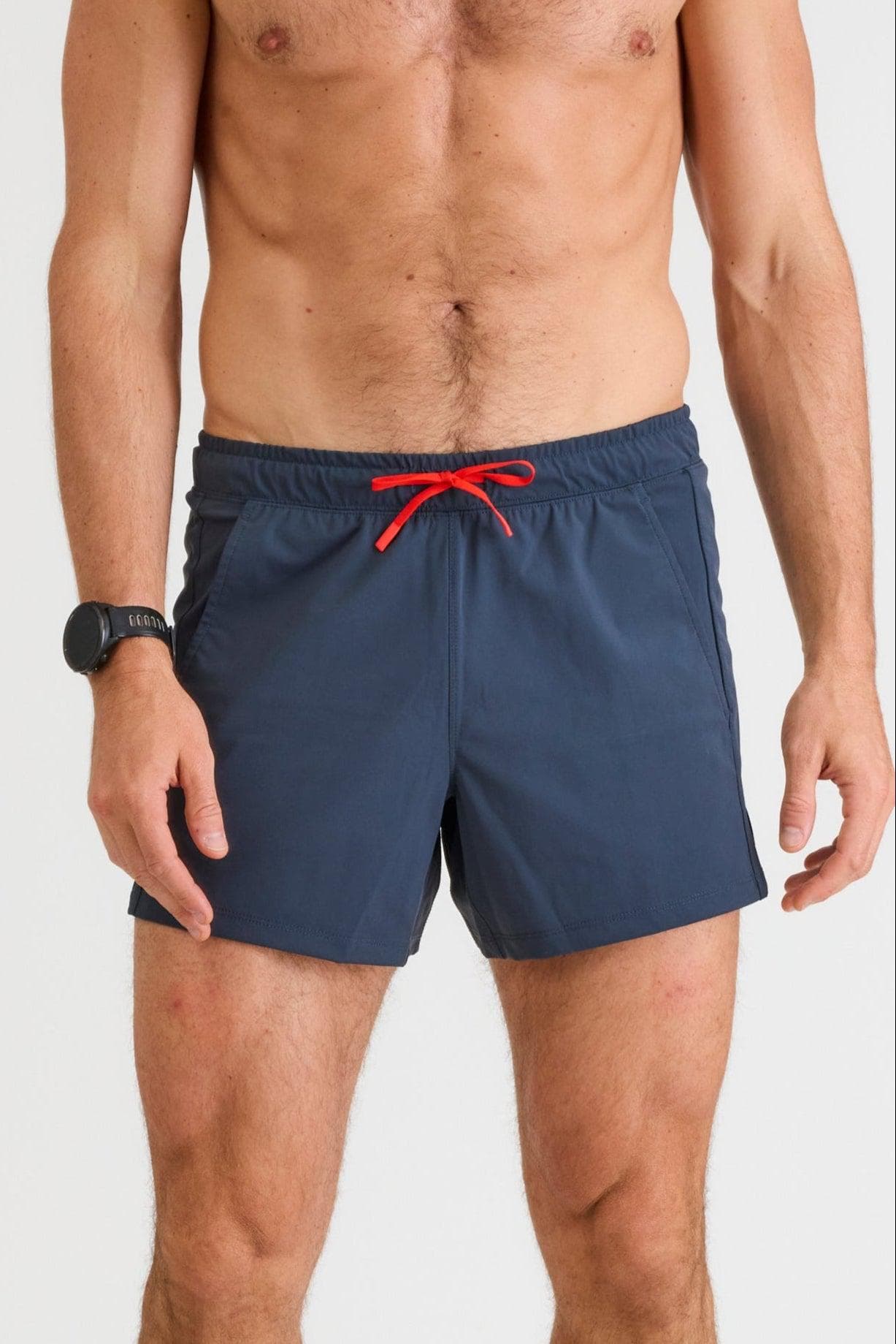 Bobby (6’1") is wearing size medium 5" inseam
