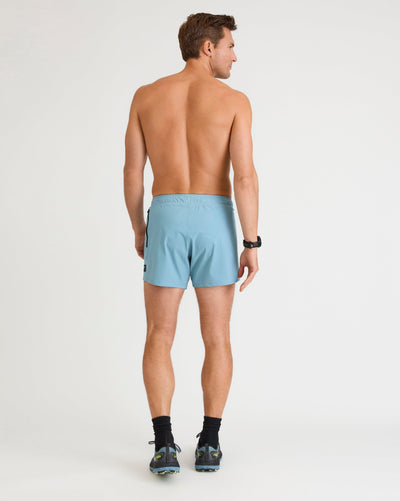 Bobby (6’1") is wearing size medium 5" inseam. 