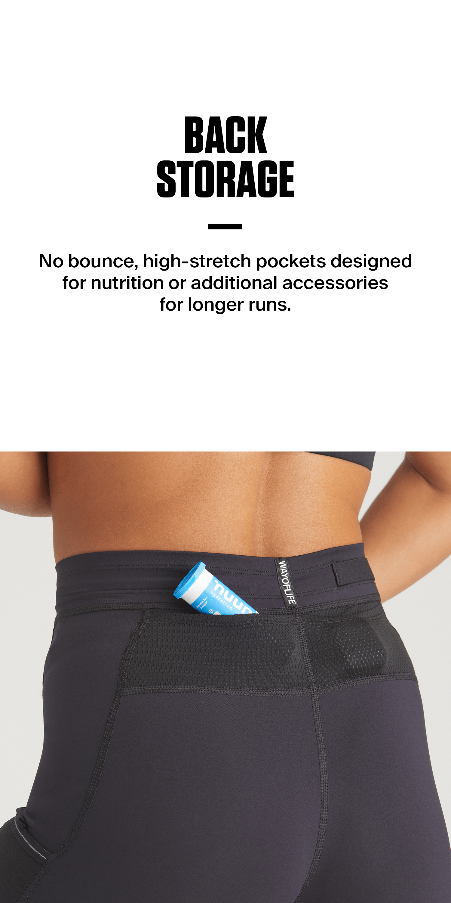 Women's Distance Full Tight in Gotham Black – WOLACO