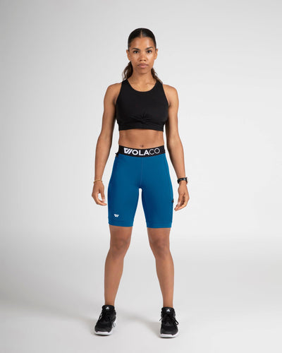 Model is wearing size small 9" inseam