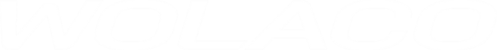Wolaco logo in white