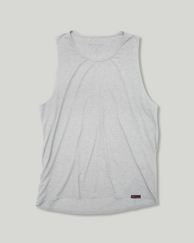 Clinton Tank in Stone Grey
