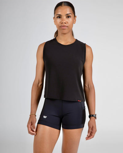 Model is wearing size small