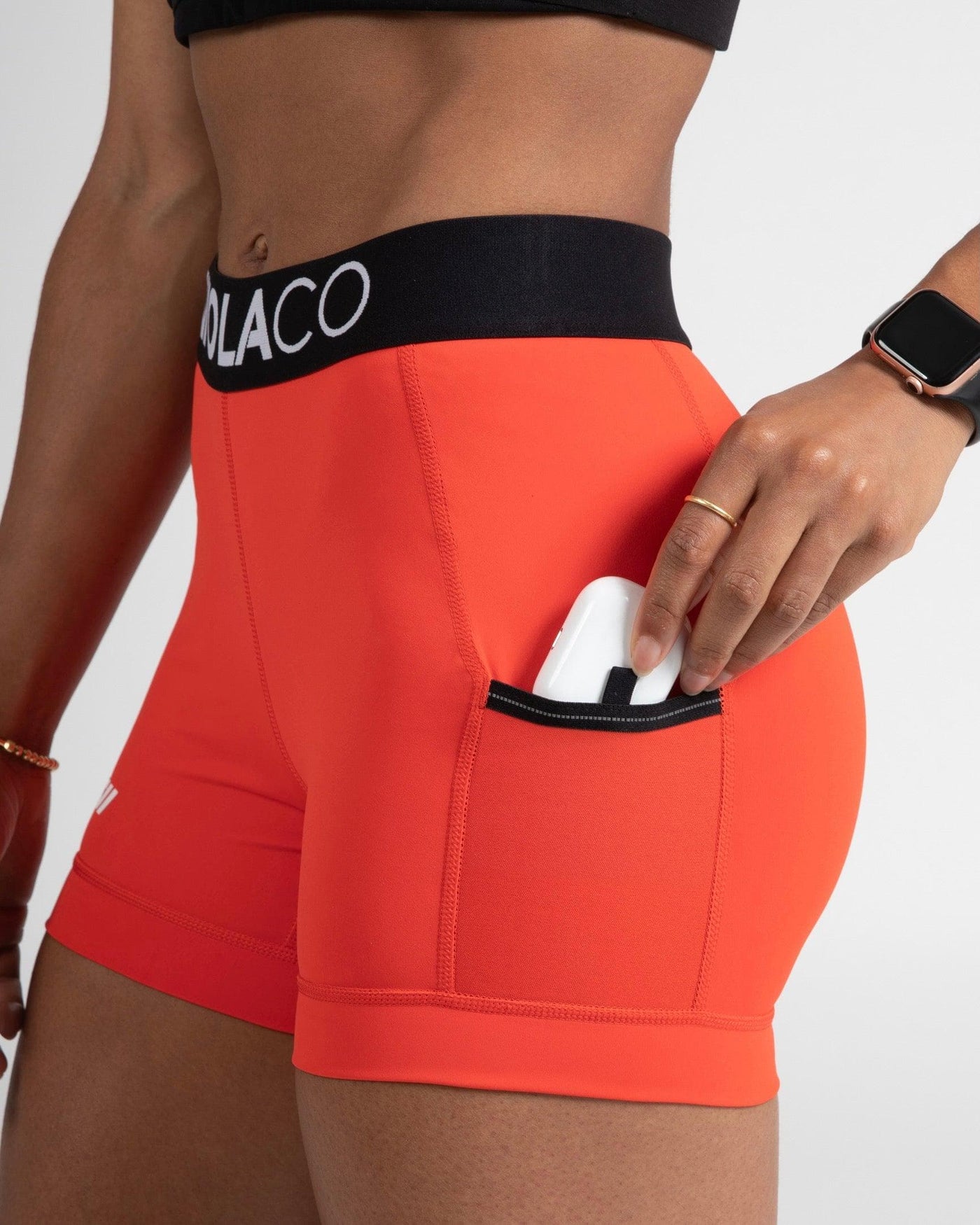North Moore Biker Short 5-Pack (Black and Lava and Hudson Grey and Brownstone and Wave)