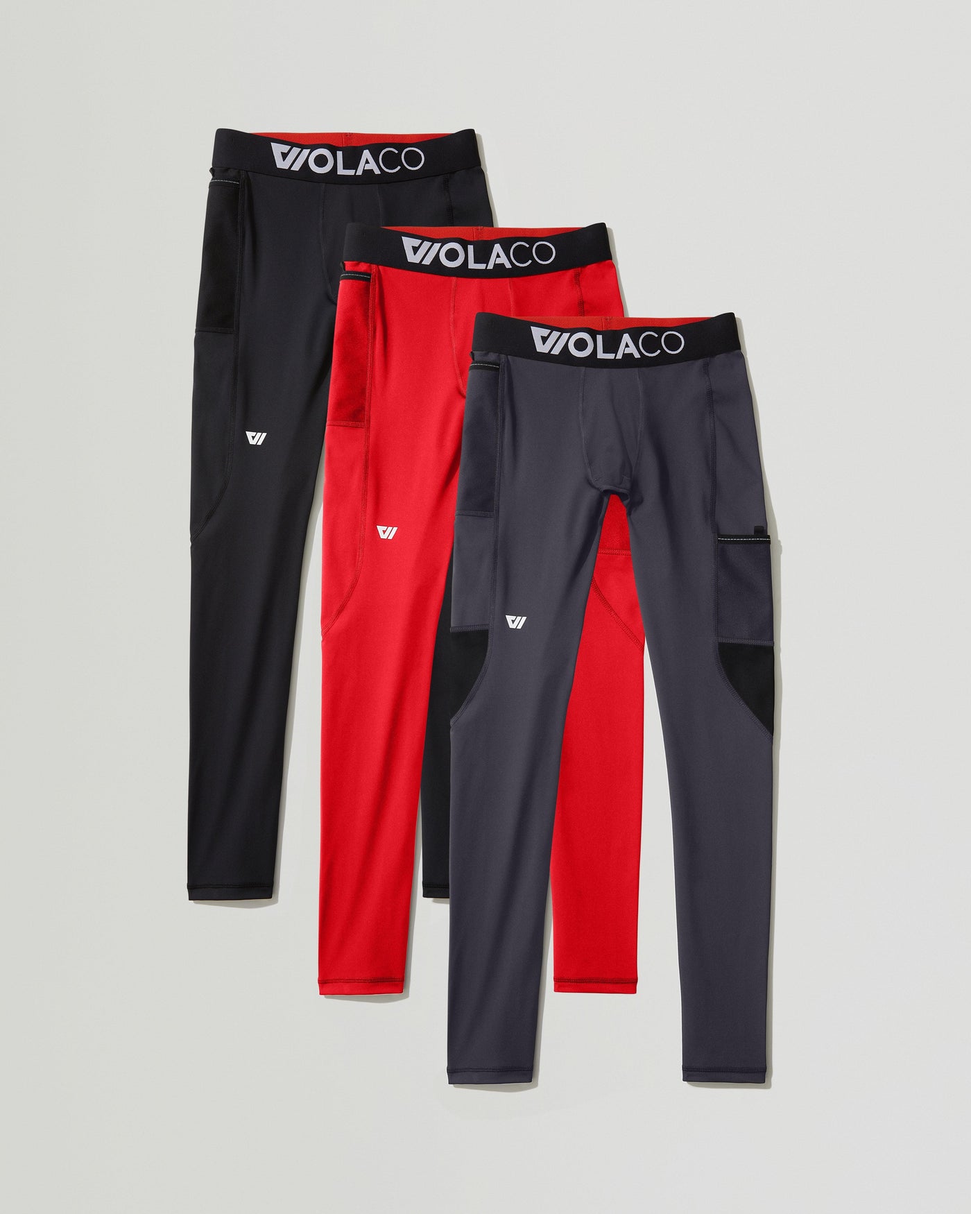 Fulton Pant 3-Pack (Black and Lava and Hudson Grey)
