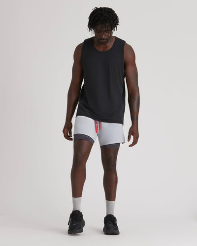 The Warren Short in Stone Grey- Final Sale