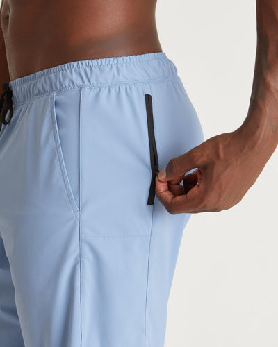Mikael (6’3") is wearing size medium 10" inseam