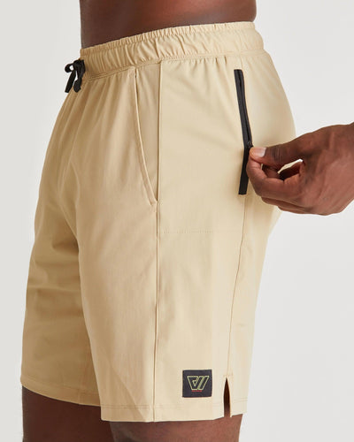 Mikael (6’3") is wearing size medium 10" inseam