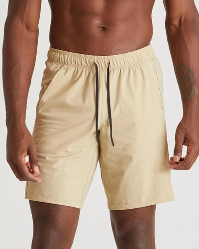 Mikael (6’3") is wearing size medium 10" inseam