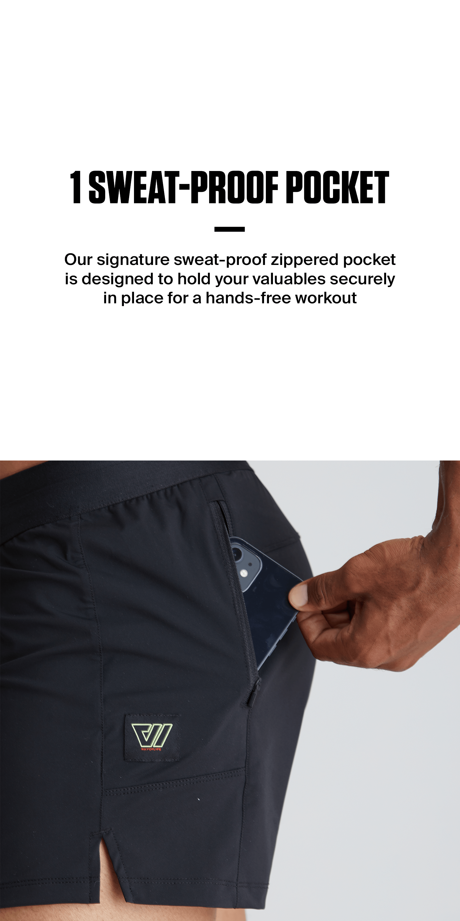 Sweat proof shorts on sale