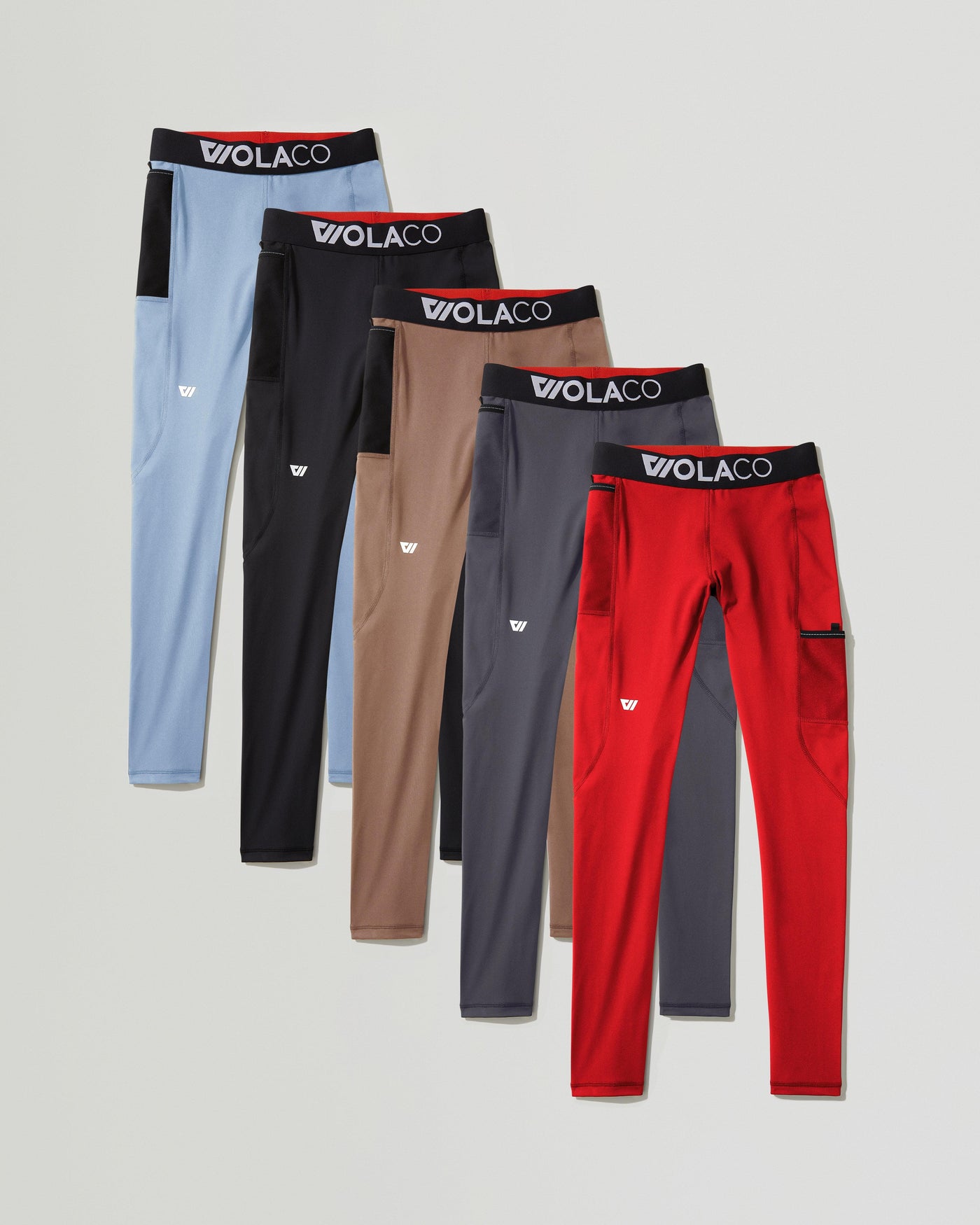 Fulton Legging 5-Pack (Brownstone and Stride and Black and Lava and Hudson Grey)